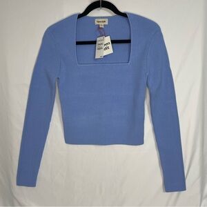 Open Edit Rib Knit Top